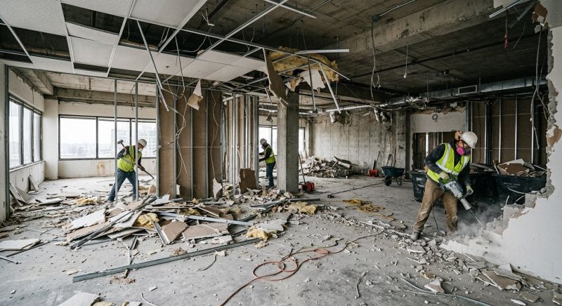 Industrial Demolition in Houston, TX
